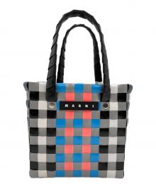 MARNI（マルニ）の古着「マイクロバスケットバッグ」｜グレー