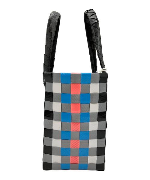 MARNI（マルニ）MARNI (マルニ) マイクロバスケットバッグ グレーの古着・服飾アイテム