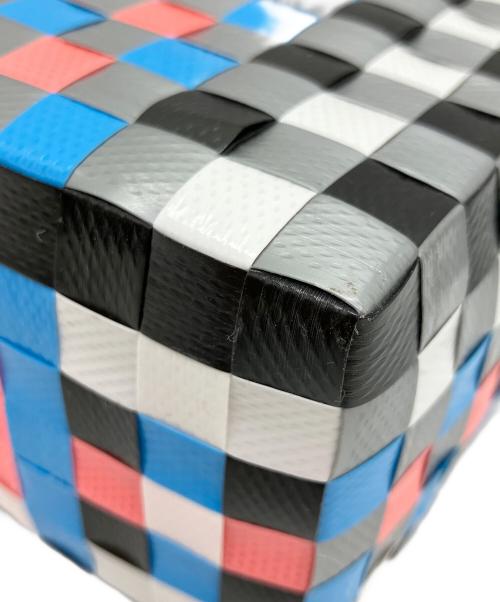 MARNI（マルニ）MARNI (マルニ) マイクロバスケットバッグ グレーの古着・服飾アイテム