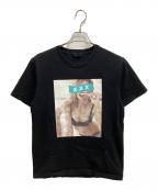 GOD SELECTION XXXゴッド セレクション トリプルエックス）の古着「アンバーハート　プリントTシャツ」｜ブラック