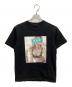 GOD SELECTION XXX（ゴッド セレクション トリプルエックス）の古着「アンバーハート　プリントTシャツ」｜ブラック