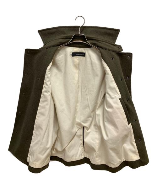 DSQUARED2（ディースクエアード）DSQUARED2 (ディースクエアード) Pコート オリーブ サイズ:SIZE 50cmの古着・服飾アイテム