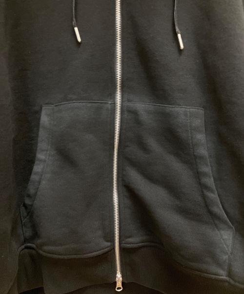 DIMREM（ディムレム）DIMREM (ディムレム) ファー付きジップパーカー ブラック サイズ:SIZE Freeの古着・服飾アイテム