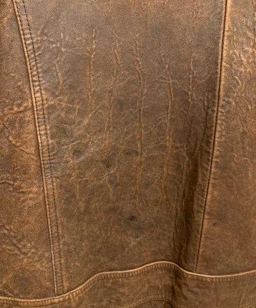 STANDARD CLOTHING（-）STANDARD CLOTHING (-) フライトジャケット ブラウン サイズ:SIZE Lの古着・服飾アイテム