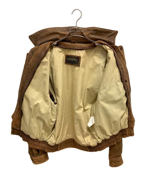 STANDARD CLOTHING（-）STANDARD CLOTHING (-) フライトジャケット ブラウン サイズ:SIZE Lの古着・服飾アイテム