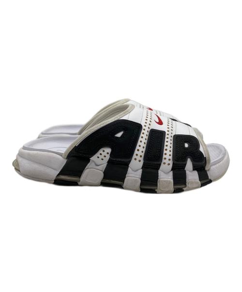 NIKE（ナイキ）NIKE (ナイキ) AIR MORE UPTEMPO SLIDE サンダル ホワイト×ブラック サイズ:SIZE 25cmの古着・服飾アイテム
