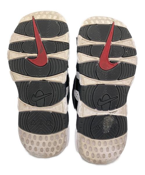 NIKE（ナイキ）NIKE (ナイキ) AIR MORE UPTEMPO SLIDE サンダル ホワイト×ブラック サイズ:SIZE 25cmの古着・服飾アイテム