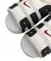 NIKE (ナイキ) AIR MORE UPTEMPO SLIDE サンダル ホワイト×ブラック サイズ:SIZE 25cm：7000円