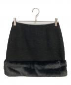 HER LIP TOハーリップトゥ）の古着「ミニスカート」｜ブラック