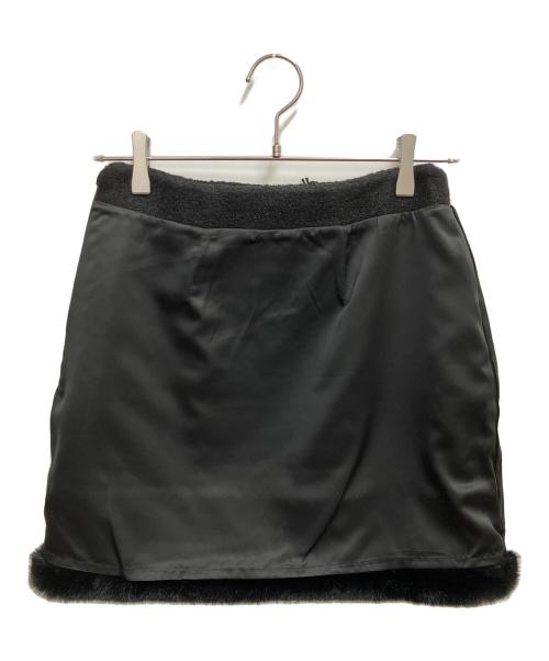 HER LIP TO（ハーリップトゥ）HER LIP TO (ハーリップトゥ) ミニスカート ブラック サイズ:SIZE M 未使用品の古着・服飾アイテム