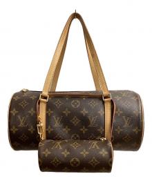 LOUIS VUITTON（ルイ ヴィトン）の古着「モノグラム パピヨン30  ハンドバッグ」｜ブラウン