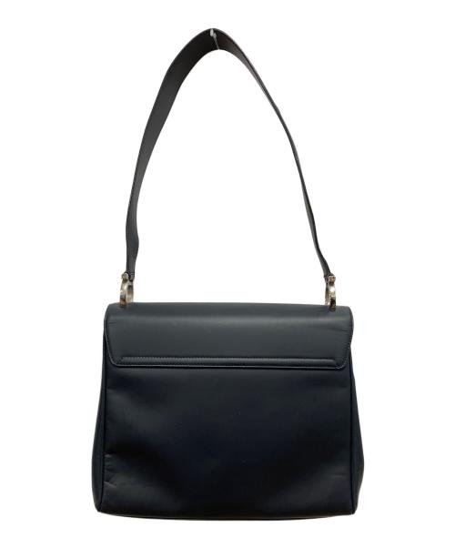 Salvatore Ferragamo（サルヴァトーレ フェラガモ）Salvatore Ferragamo (サルヴァトーレ フェラガモ) ガンチーニ　ショルダーバッグ ブラックの古着・服飾アイテム