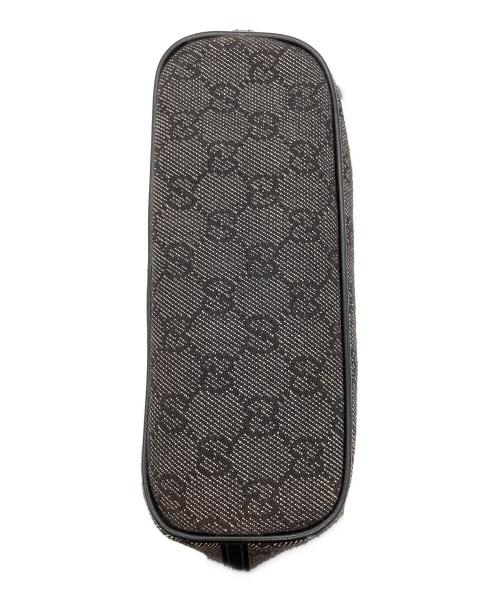GUCCI（グッチ）GUCCI (グッチ) GGキャンバス アクセサリーポーチ　ショルダーバッグ ブラウンの古着・服飾アイテム