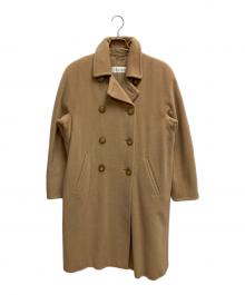 MaxMara（マックスマーラ）の古着「ロングコート」｜ベージュ