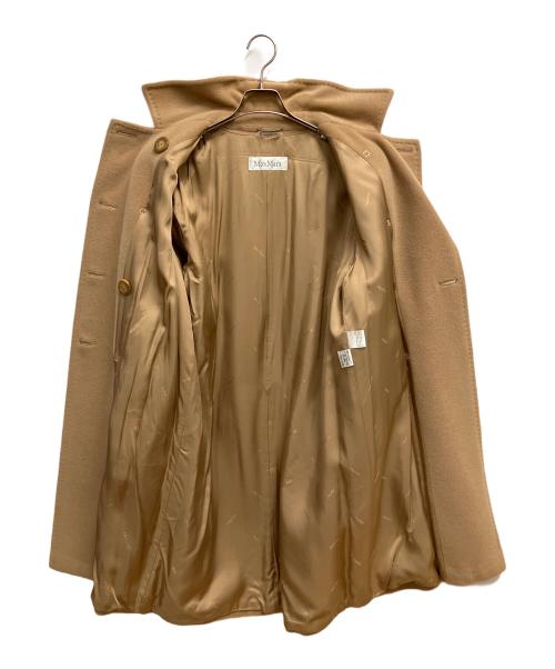 MaxMara（マックスマーラ）MaxMara (マックスマーラ) ロングコート ベージュ サイズ:SIZE 38の古着・服飾アイテム