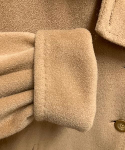 MaxMara（マックスマーラ）MaxMara (マックスマーラ) ロングコート ベージュ サイズ:SIZE 38の古着・服飾アイテム