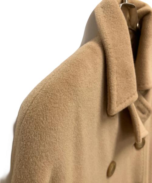 MaxMara（マックスマーラ）MaxMara (マックスマーラ) ロングコート ベージュ サイズ:SIZE 38の古着・服飾アイテム