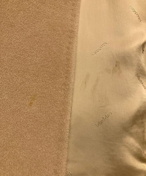 MaxMara（マックスマーラ）MaxMara (マックスマーラ) ロングコート ベージュ サイズ:SIZE 38の古着・服飾アイテム