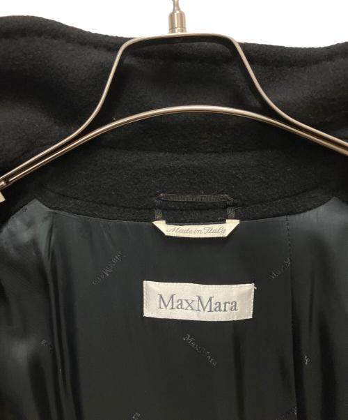 MaxMara（マックスマーラ）MaxMara (マックスマーラ) ロングコート ブラック サイズ:SIZE 40の古着・服飾アイテム