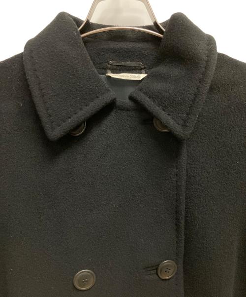 MaxMara（マックスマーラ）MaxMara (マックスマーラ) ロングコート ブラック サイズ:SIZE 40の古着・服飾アイテム