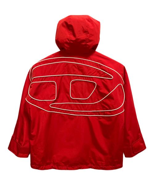 DIESEL（ディーゼル）DIESEL (ディーゼル) W-HENNES ジップジャケット レッド サイズ:SIZE 48の古着・服飾アイテム