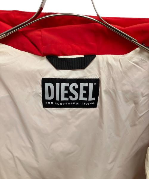 DIESEL（ディーゼル）DIESEL (ディーゼル) W-HENNES ジップジャケット レッド サイズ:SIZE 48の古着・服飾アイテム