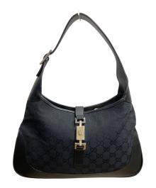 GUCCI（グッチ）の古着「GG ジャッキー ワンショルダーバッグ」｜ブラック