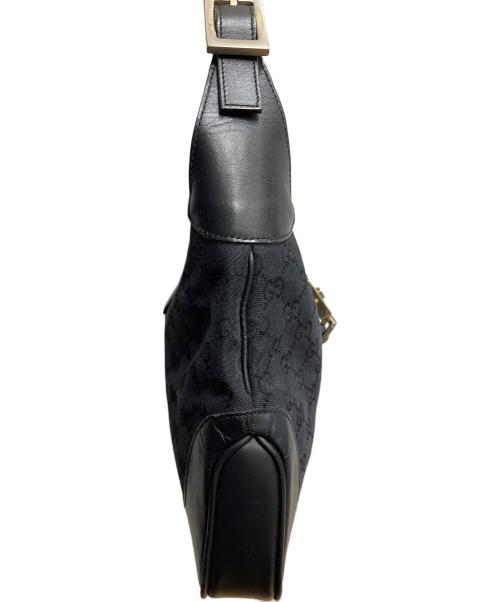 GUCCI（グッチ）GUCCI (グッチ) GG ジャッキー ワンショルダーバッグ ブラックの古着・服飾アイテム