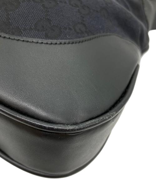 GUCCI（グッチ）GUCCI (グッチ) GG ジャッキー ワンショルダーバッグ ブラックの古着・服飾アイテム