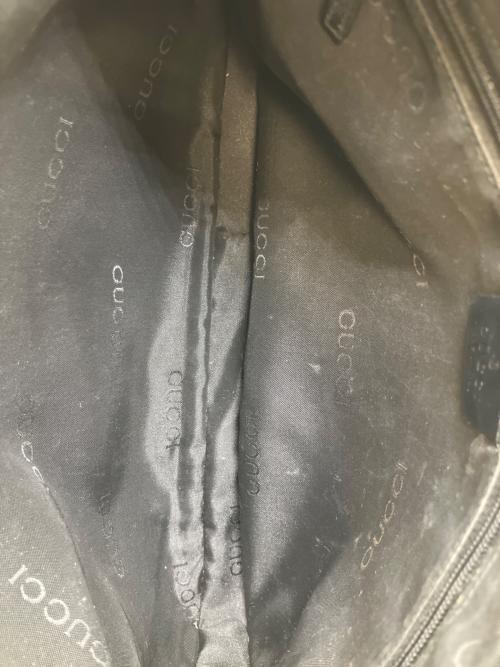 GUCCI（グッチ）GUCCI (グッチ) GG ジャッキー ワンショルダーバッグ ブラックの古着・服飾アイテム