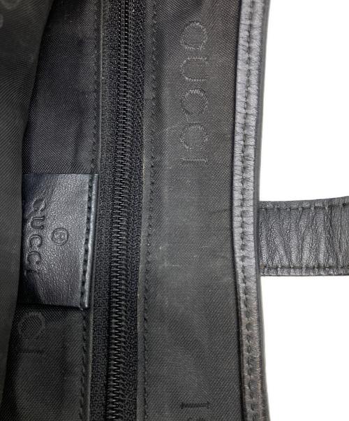 GUCCI（グッチ）GUCCI (グッチ) GG ジャッキー ワンショルダーバッグ ブラックの古着・服飾アイテム