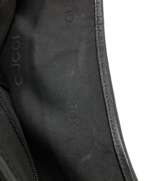 GUCCI（グッチ）GUCCI (グッチ) GG ジャッキー ワンショルダーバッグ ブラックの古着・服飾アイテム