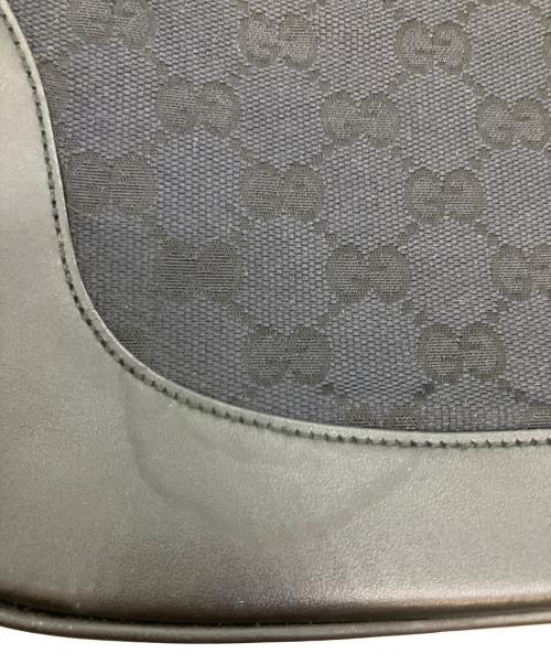 GUCCI（グッチ）GUCCI (グッチ) GG ジャッキー ワンショルダーバッグ ブラックの古着・服飾アイテム