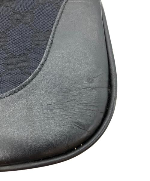 GUCCI（グッチ）GUCCI (グッチ) GG ジャッキー ワンショルダーバッグ ブラックの古着・服飾アイテム