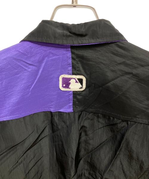 STARTER（スターター）STARTER (スターター) スタジャン ブラック×パープル サイズ:SIZE XLの古着・服飾アイテム