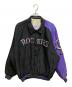 STARTER（スターター）の古着「スタジャン」｜ブラック×パープル