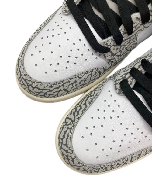 NIKE（ナイキ）NIKE (ナイキ) Air Jordan 1 High OG グレー×ホワイト サイズ:SIZE 28cmの古着・服飾アイテム