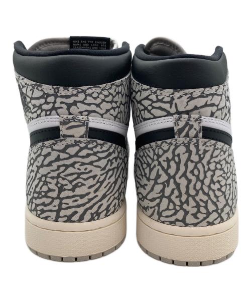 NIKE（ナイキ）NIKE (ナイキ) Air Jordan 1 High OG グレー×ホワイト サイズ:SIZE 28cmの古着・服飾アイテム