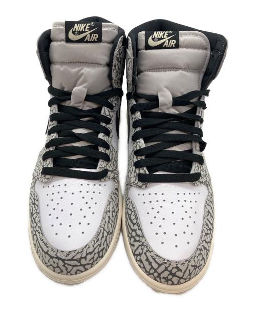 NIKE（ナイキ）NIKE (ナイキ) Air Jordan 1 High OG グレー×ホワイト サイズ:SIZE 28cmの古着・服飾アイテム