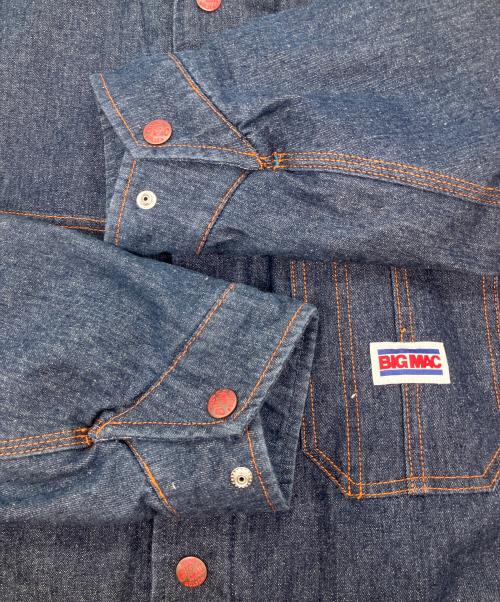 big mac（ビッグマック）big mac (ビッグマック) 裏ボアジャケット インディゴ サイズ:SIZE Lの古着・服飾アイテム