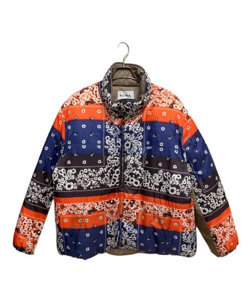 NOMA t.d.（ノーマティーディー）NOMA t.d. (ノーマティーディー) リバーシブルダウンジャケット マルチカラー×ベージュ サイズ:SIZE 4の古着・服飾アイテム