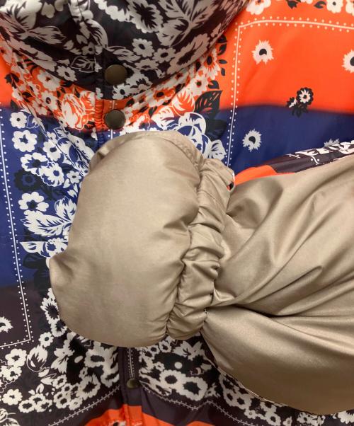 NOMA t.d.（ノーマティーディー）NOMA t.d. (ノーマティーディー) リバーシブルダウンジャケット マルチカラー×ベージュ サイズ:SIZE 4の古着・服飾アイテム