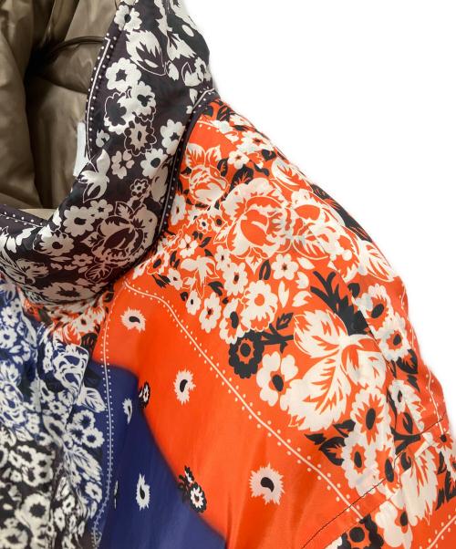 NOMA t.d.（ノーマティーディー）NOMA t.d. (ノーマティーディー) リバーシブルダウンジャケット マルチカラー×ベージュ サイズ:SIZE 4の古着・服飾アイテム