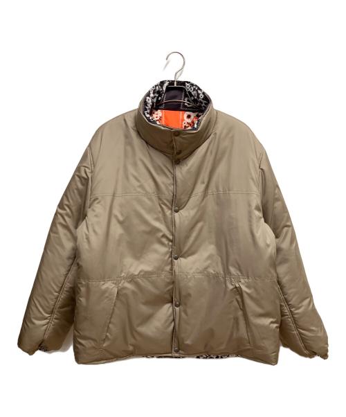 NOMA t.d.（ノーマティーディー）NOMA t.d. (ノーマティーディー) リバーシブルダウンジャケット マルチカラー×ベージュ サイズ:SIZE 4の古着・服飾アイテム