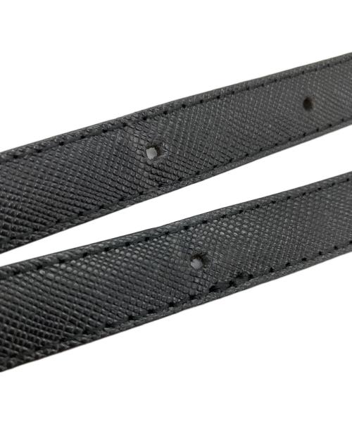 BURBERRY（バーバリー）BURBERRY (バーバリー) ノバチェック ショルダーバッグ ブラック×ベージュの古着・服飾アイテム