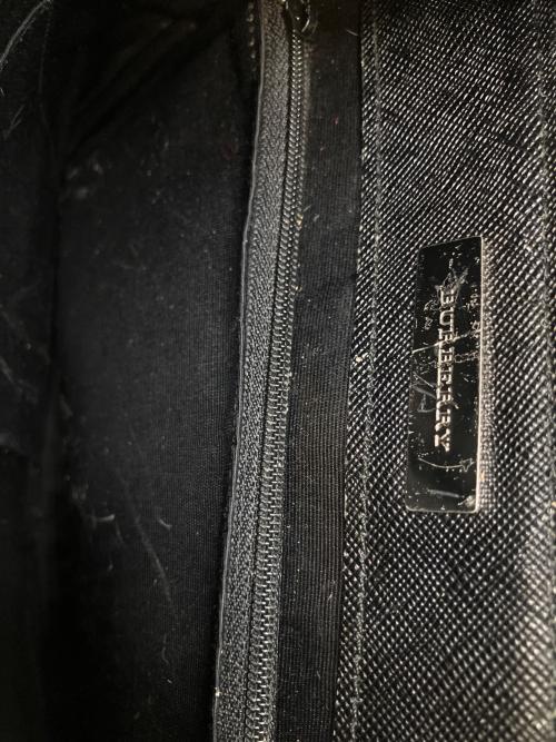 BURBERRY（バーバリー）BURBERRY (バーバリー) ノバチェック ショルダーバッグ ブラック×ベージュの古着・服飾アイテム