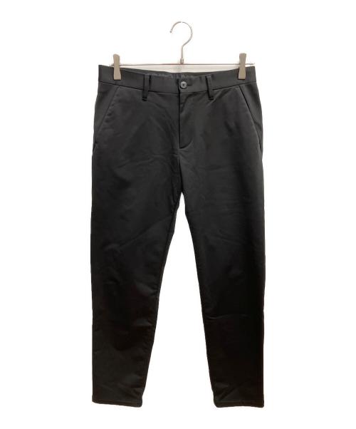 DESCENTE GOLF（デサントゴルフ）DESCENTE GOLF (デサントゴルフ) ニットボンディング裏フリースロングパンツ ゴルフパンツ ブラック サイズ:SIZE Mの古着・服飾アイテム