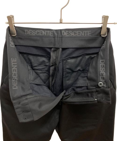 DESCENTE GOLF（デサントゴルフ）DESCENTE GOLF (デサントゴルフ) ニットボンディング裏フリースロングパンツ ゴルフパンツ ブラック サイズ:SIZE Mの古着・服飾アイテム