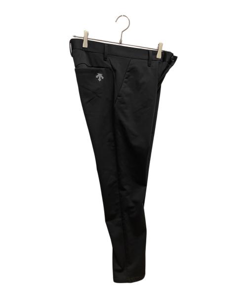 DESCENTE GOLF（デサントゴルフ）DESCENTE GOLF (デサントゴルフ) ニットボンディング裏フリースロングパンツ ゴルフパンツ ブラック サイズ:SIZE Mの古着・服飾アイテム
