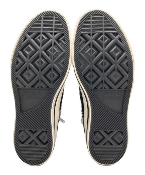 Hysteric Glamour（ヒステリックグラマー）Hysteric Glamour (ヒステリックグラマー) ハイカットスニーカー ブラック サイズ:SIZE 24cmの古着・服飾アイテム